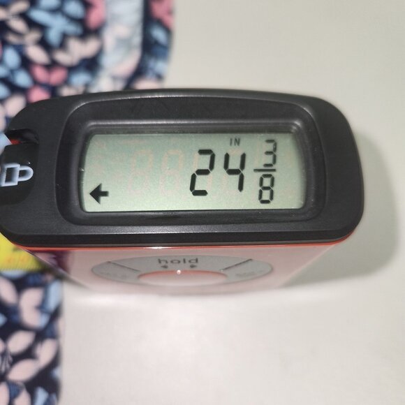 Lands End Womens 1X Plus Size Floral Print Rayon Spandex Top  4044 - Picture 5 of 7